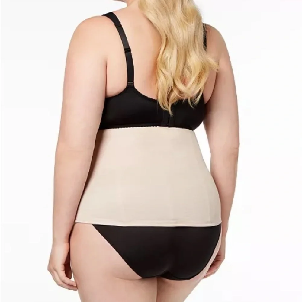 MIRACLESUIT Inches Off Waist Cincher Medium Beige/Nude Shapewear, Size XL